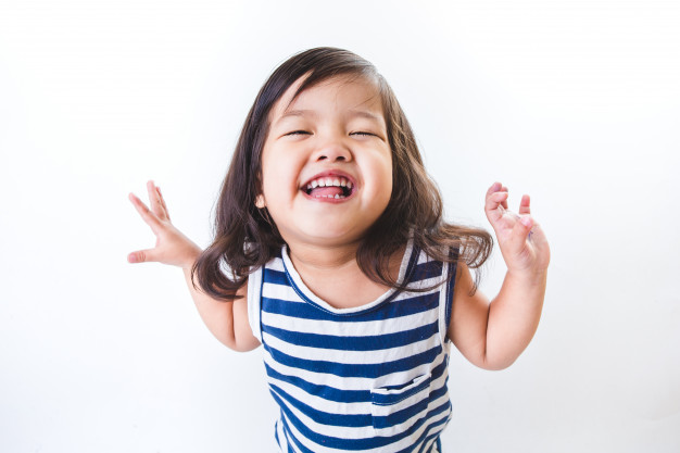 A joyful child